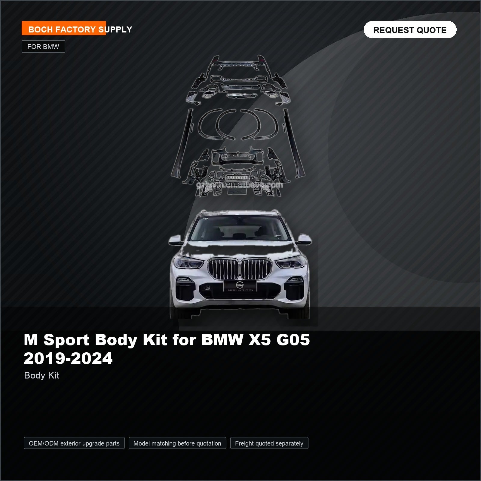 M Sport Body Kit for BMW X5 G05 2019-2024