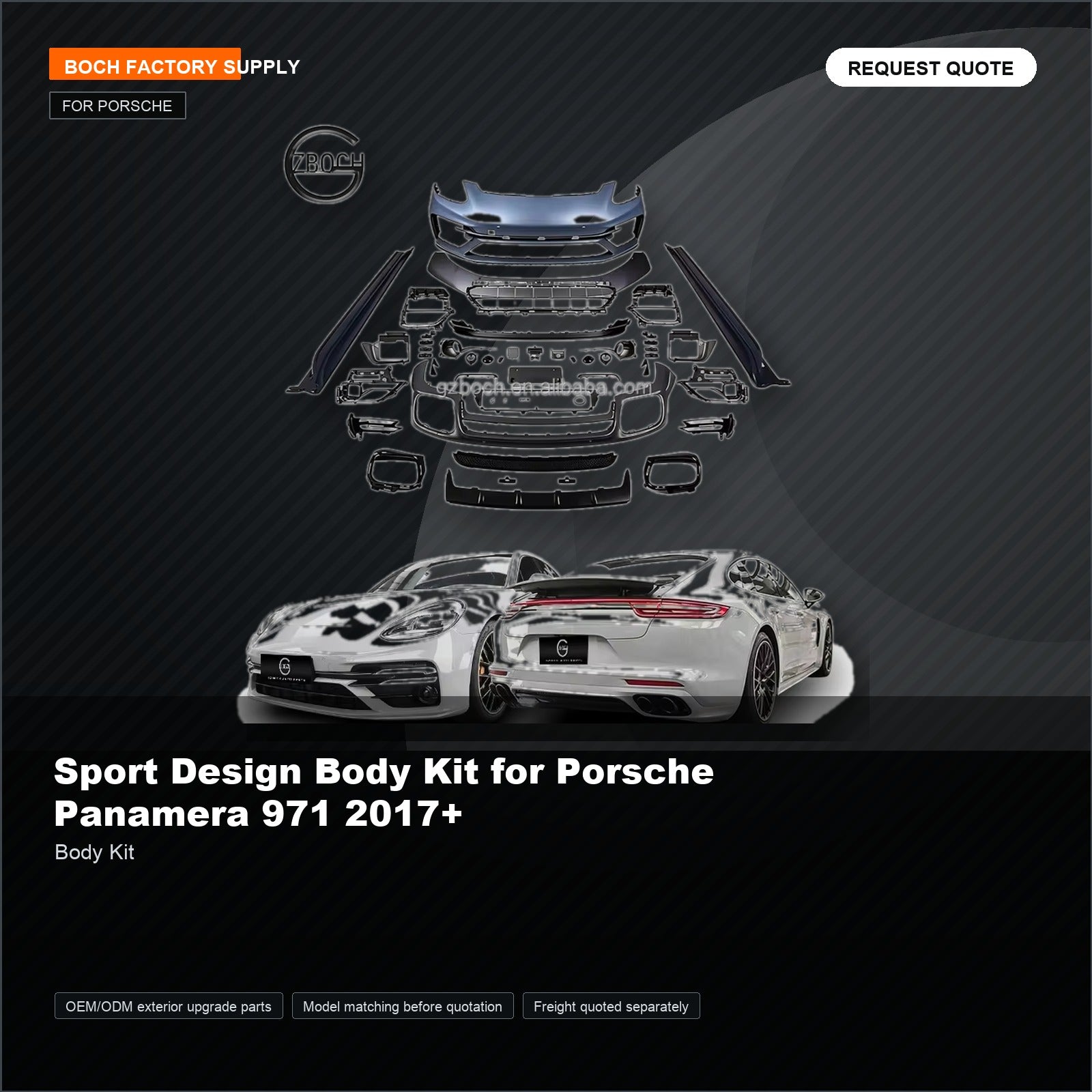 Sport Design Body Kit for Porsche Panamera 971 2017+