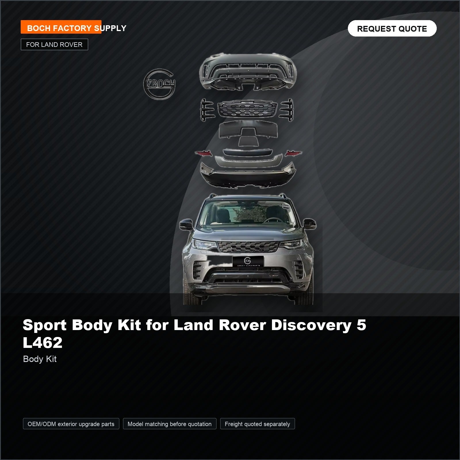 Sport Body Kit for Land Rover Discovery 5 L462