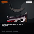 Carbon Fiber Rear Spoiler for Audi A7 2011-2018