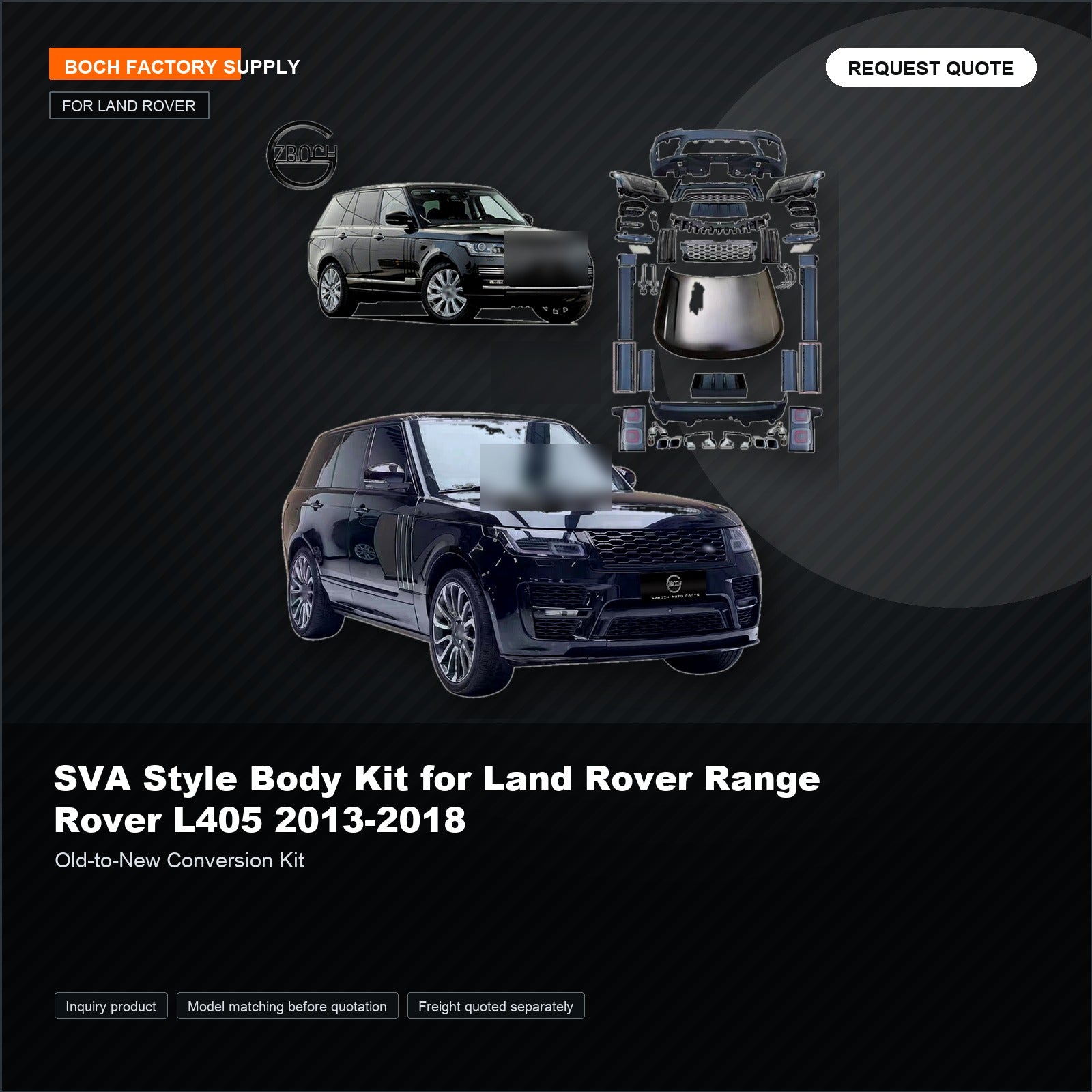 SVA Style Body Kit for Land Rover Range Rover L405 2013-2018