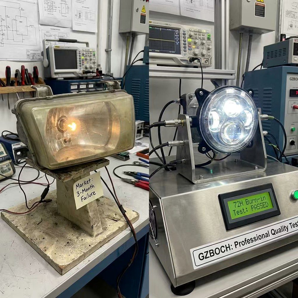 GZBOCH sourcing guide for functional lighting test
