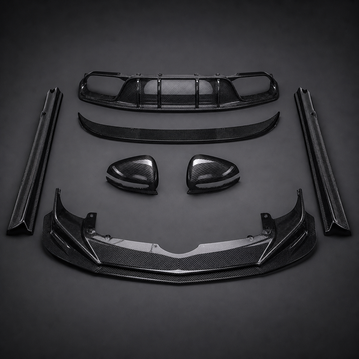 Carbon Fiber Body Kit for Mercedes-Benz W217 S-Class  S63 AMG Style