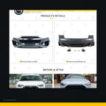 RS4 style body kit for Audi A4 B9 black background product image